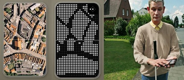 觸摸地球！盲人專用電子地圖