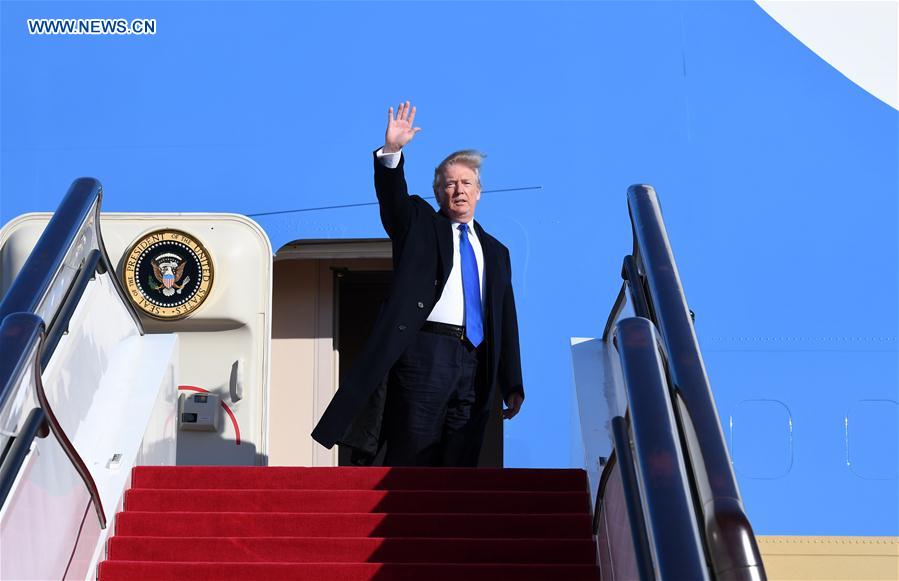 CHINA-BEIJING-U.S.-TRUMP-DEPARTURE (CN)
