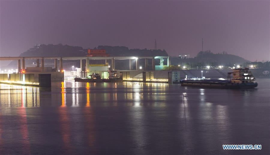 #CHINA-HUBEI-THREE GORGES DAM-THROUGHPUT (CN)