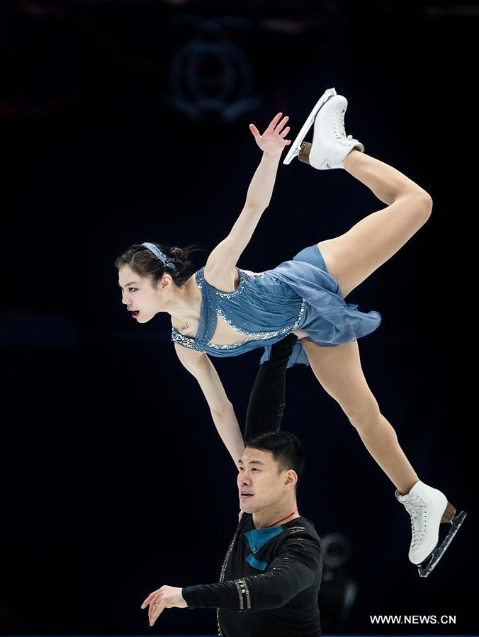 (SP)ITALY-MILAN-FIGURE SKATING-ISU WORLD CHAMPIONSHIPS