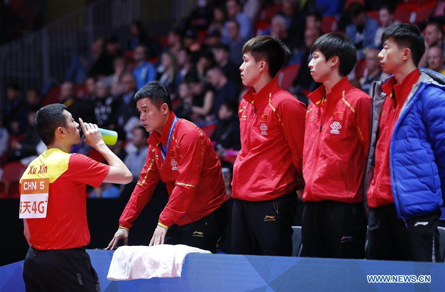 (SP)SWEDEN-HALMSTAD-TABLE TENNIS-WORLD TEAM CHAMPIONSHIPS-DAY 3