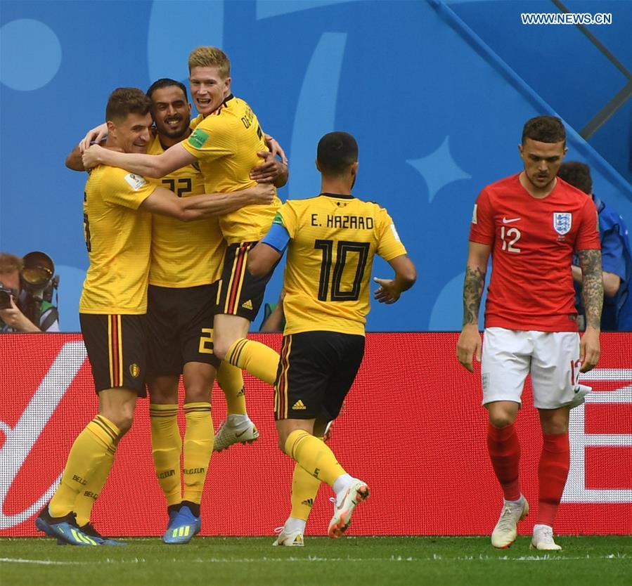 (SP)RUSSIA-SAINT PETERSBURG-2018 WORLD CUP-THIRD PLACE-ENGLAND VS BELGIUM