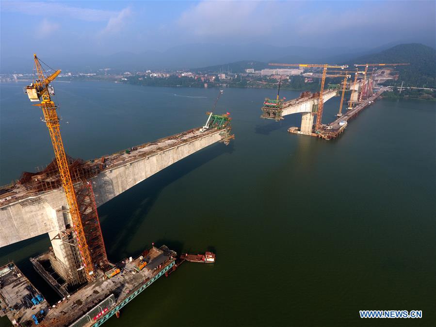 #CHINA-HUBEI-HIGH-SPEED RAILWAY-CONSTRUCTION (CN)