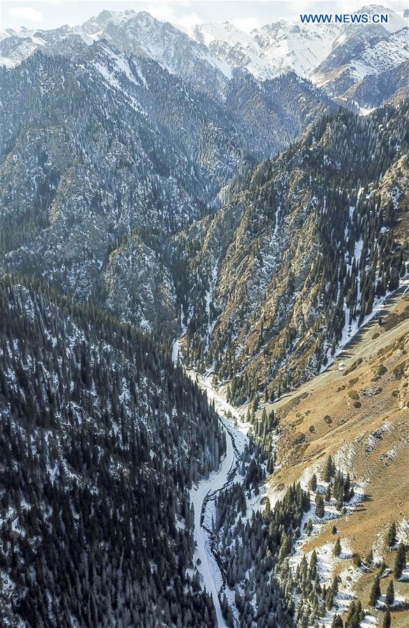 CHINA-XINJIANG-URUMQI-SNOWFALL (CN)