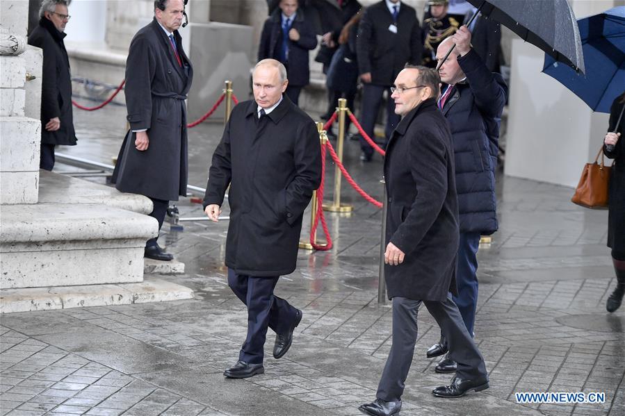 FRANCE-PARIS-WWI-COMMEMORATION