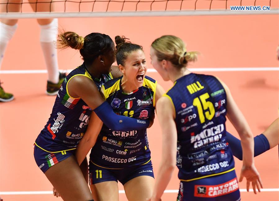 (SP)TURKEY-ISTANBUL-VOLLEYBALL-CEV CHAMPIONSHIPS LEAGUE-SEMIFINAL