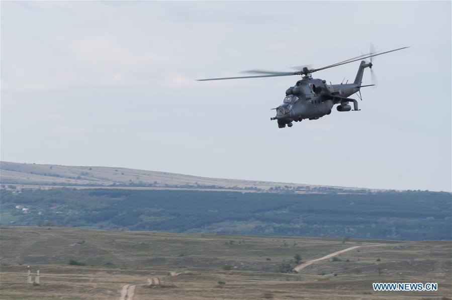 HUNGARY-HAJMASKER-HELICOPTER TRAINING