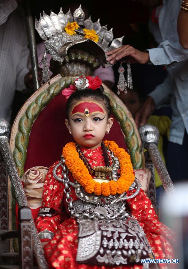 NEPAL-LALITPUR-BHOTO JATRA