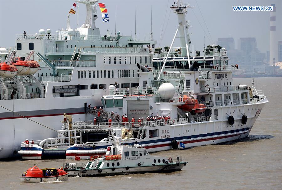 CHINA-SHANGHAI-EMERGENCY RESCUE DRILL (CN)
