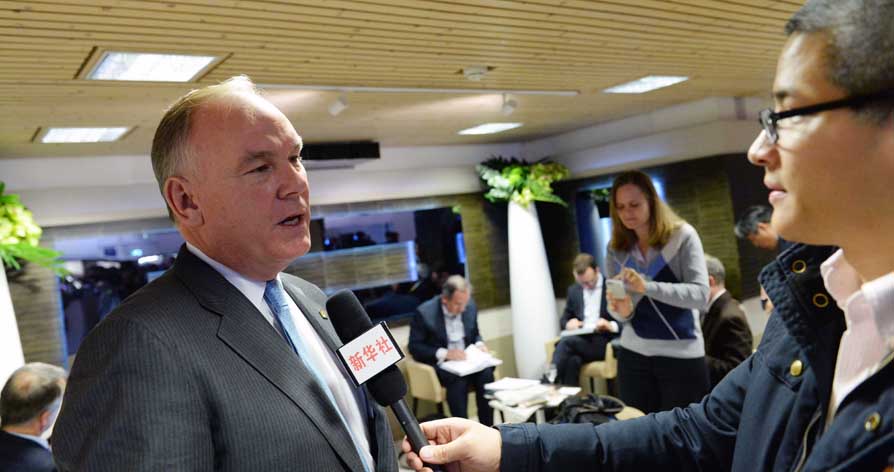 政商學(xué)界人士齊聚瑞士小城達沃斯