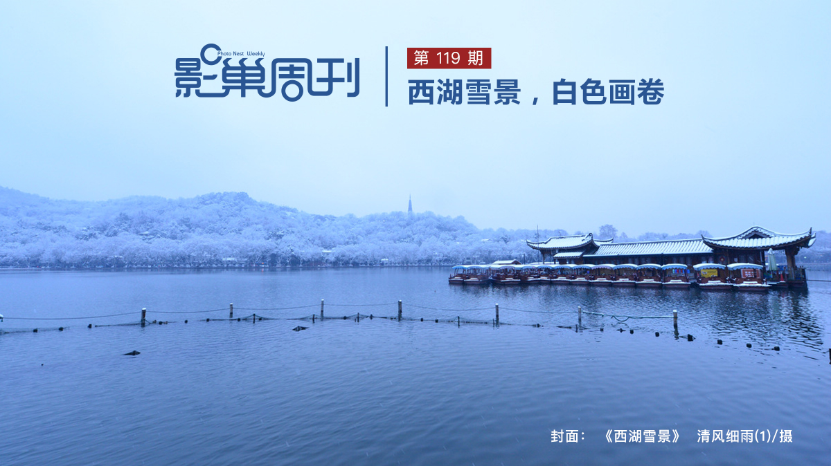 【影巢周刊】西湖雪景，白色畫卷