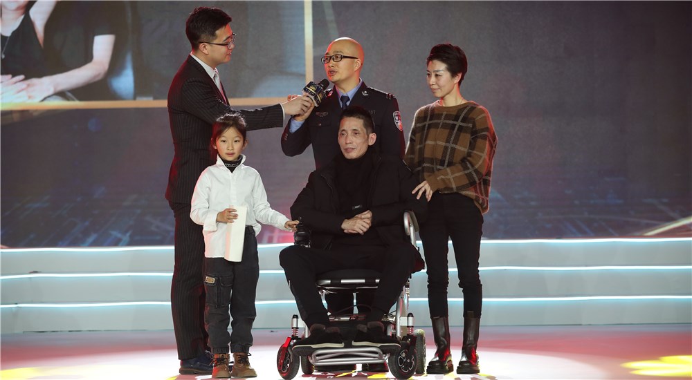 第三位年度感動(dòng)人物張海林、朱丹丹夫婦分享心路歷程