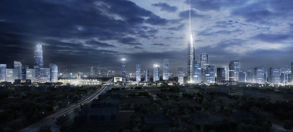 石家莊中央商務區(qū)的南區(qū)和北區(qū)，將分別以金融和智慧為核心進行建設，帶動產業(yè)經濟集聚