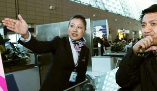 機(jī)場問詢員朱慧慧：做一名有思想的服務(wù)員