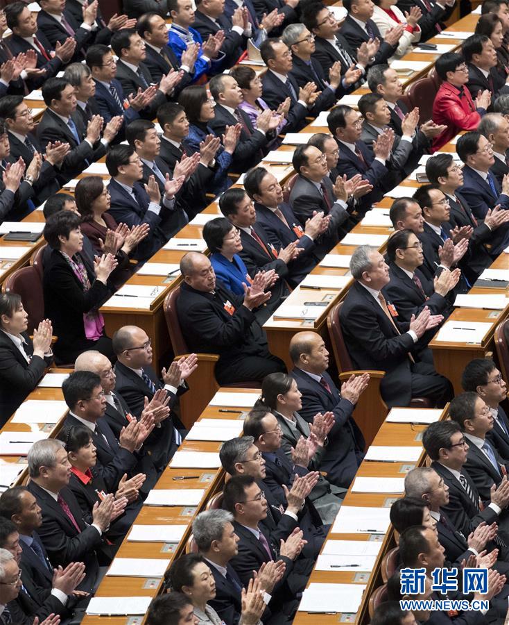 （兩會(huì)&middot;人大開幕&middot;XHDW）（4）十三屆全國(guó)人大一次會(huì)議在京開幕