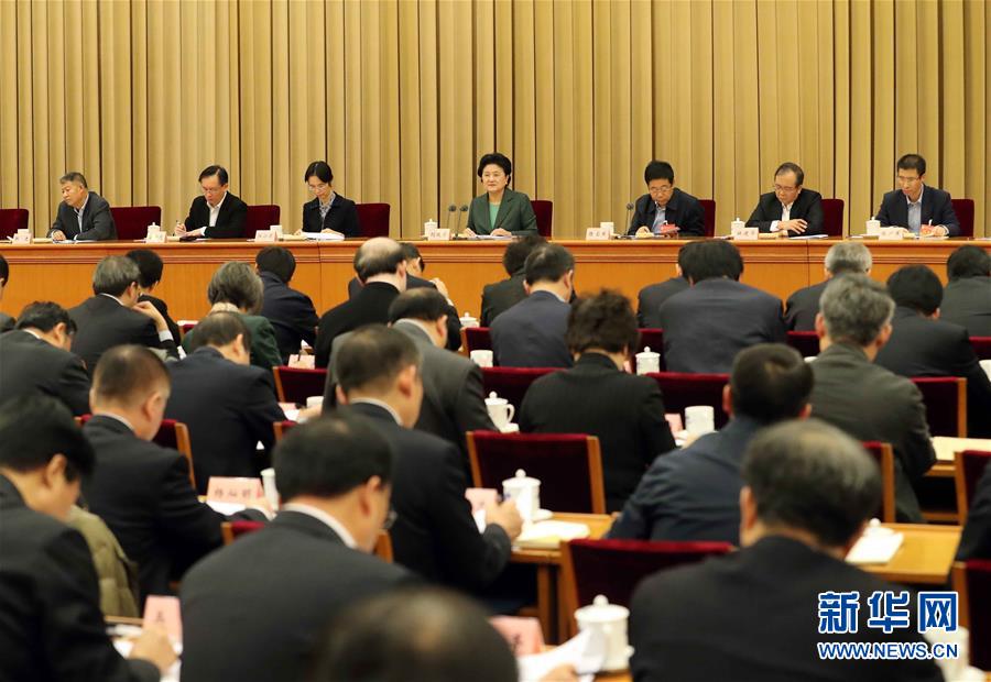 12月9日，中共中央政治局委員、國務(wù)院副總理劉延?xùn)|在北京出席教育部直屬高校工作咨詢委員會(huì)第26次全體會(huì)議并講話。 新華社記者劉衛(wèi)兵攝
