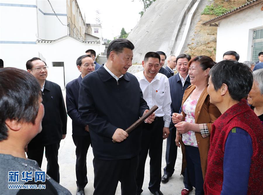 (時政)(1)習(xí)近平在湖北考察