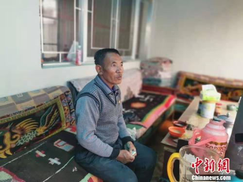 圖為黨確桑布。 謝藝觀 攝