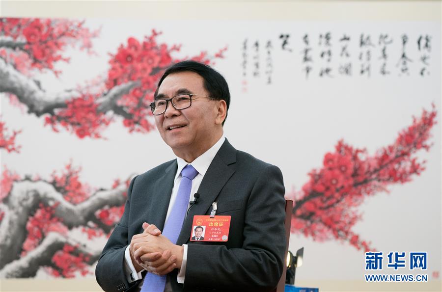 （兩會&middot;圖文互動）（1）全國人大代表、中科院院長白春禮：打破關(guān)鍵核心技術(shù)&ldquo;瓶頸&rdquo;