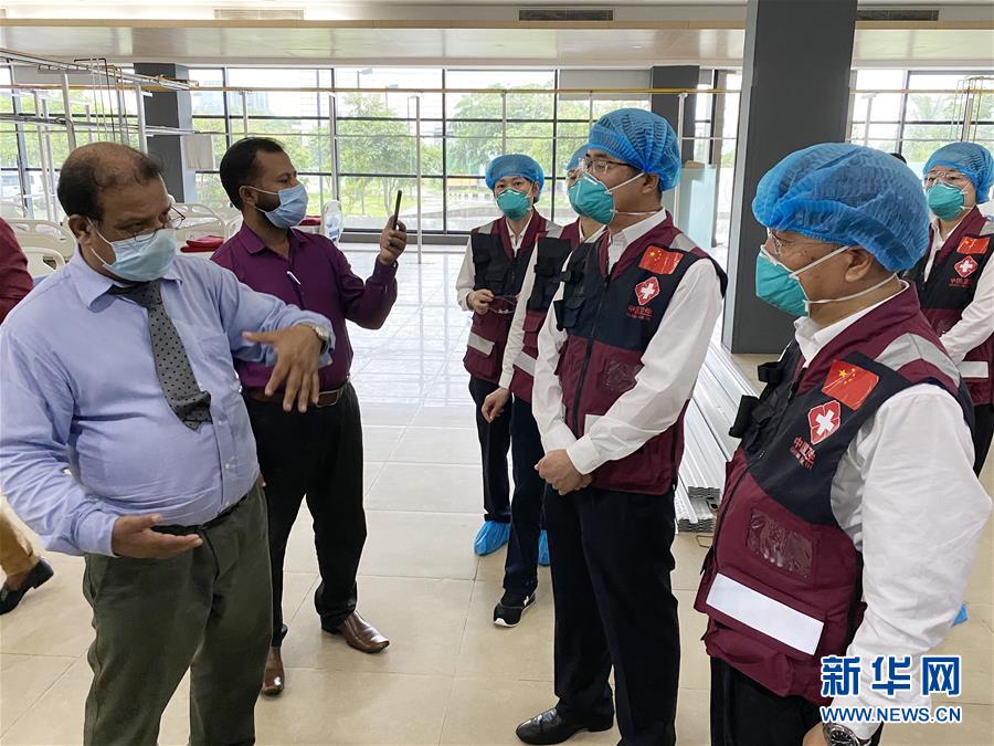 （國際疫情&middot;圖文互動）（1）中國赴孟加拉國抗疫醫(yī)療專家組繼續(xù)與當地機構交流抗疫經驗