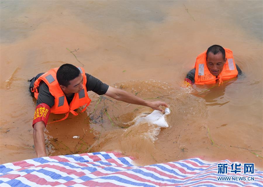 （防汛抗洪&middot;圖文互動）（2）抗洪長堤上的&ldquo;三件寶&rdquo;