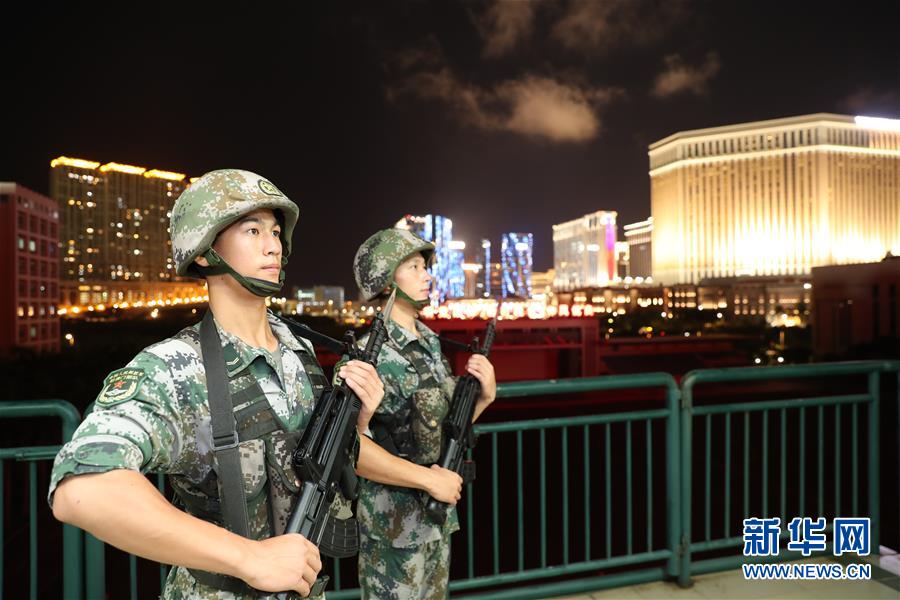 （在習(xí)近平強(qiáng)軍思想指引下&middot;我們在戰(zhàn)位報告&middot;圖文互動）（1）駐澳門部隊：濠江之畔，最可愛的人