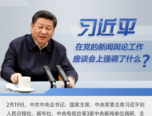 習(xí)近平在黨的新聞?shì)浾摴ぷ髯剷?huì)上強(qiáng)調(diào)了什么？