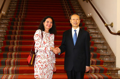 杜青林率中共代表團(tuán)訪(fǎng)問(wèn)比利時(shí)