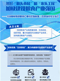 抓好&ldquo;糧頭食尾&rdquo;和&ldquo;農頭工尾&rdquo; 加快建設糧食產業(yè)強國