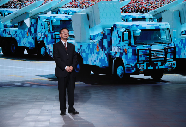 我們武器裝備讓大家自豪地說(shuō)東風(fēng)快遞，使命必達(dá)