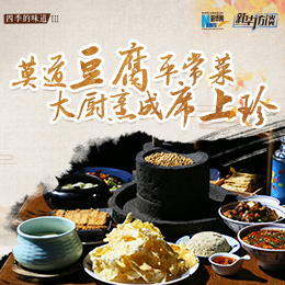 莫道豆腐平常菜，大廚烹成席上珍