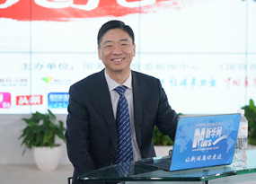 陶雄強(qiáng)在訪談現(xiàn)場