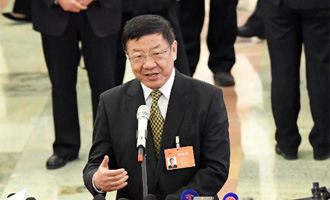 國(guó)家林業(yè)局局長(zhǎng)接受采訪(fǎng)