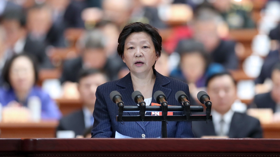 全國政協(xié)人口資源環(huán)境委員會副主任，九三學社中央副主席 印紅