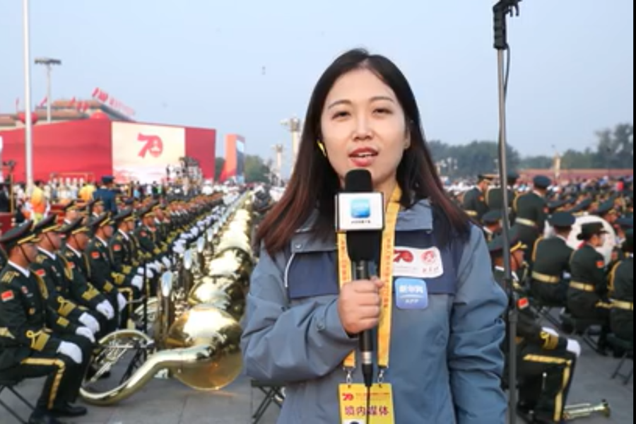 新華網(wǎng)在現(xiàn)場：直擊入場最早、撤出最晚的受閱部隊