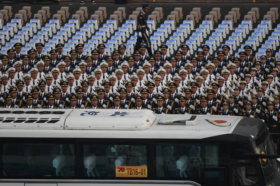 這就是今天早上的北京！