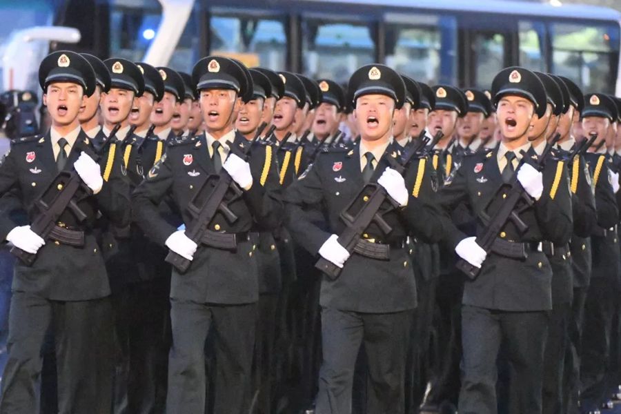 這就是今天早上的北京！