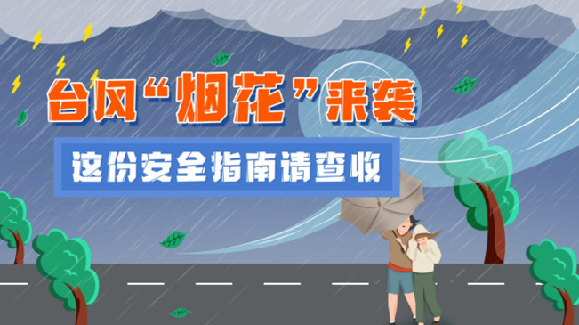 MG動畫：臺風(fēng)&ldquo;煙花&rdquo;來襲，這份安全指南請查收
