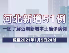 河北新增51例，一圖了解近期新增本土確診病例