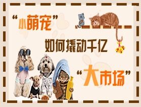 &ldquo;小萌寵&rdquo;如何撬動千億&ldquo;大市場&rdquo;？