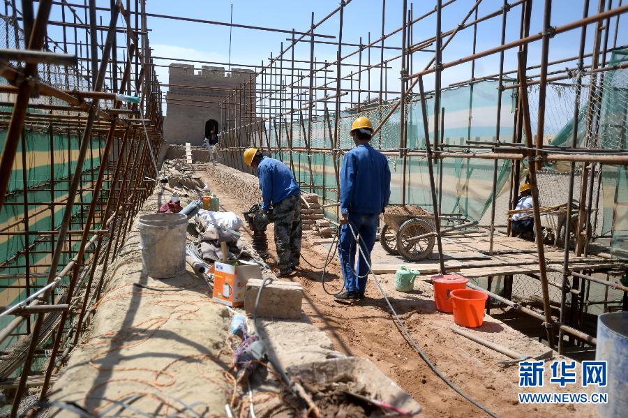 （新絲路&middot;新夢(mèng)想&middot;圖文互動(dòng)）（2）萬里長城西起點(diǎn)再煥生機(jī)