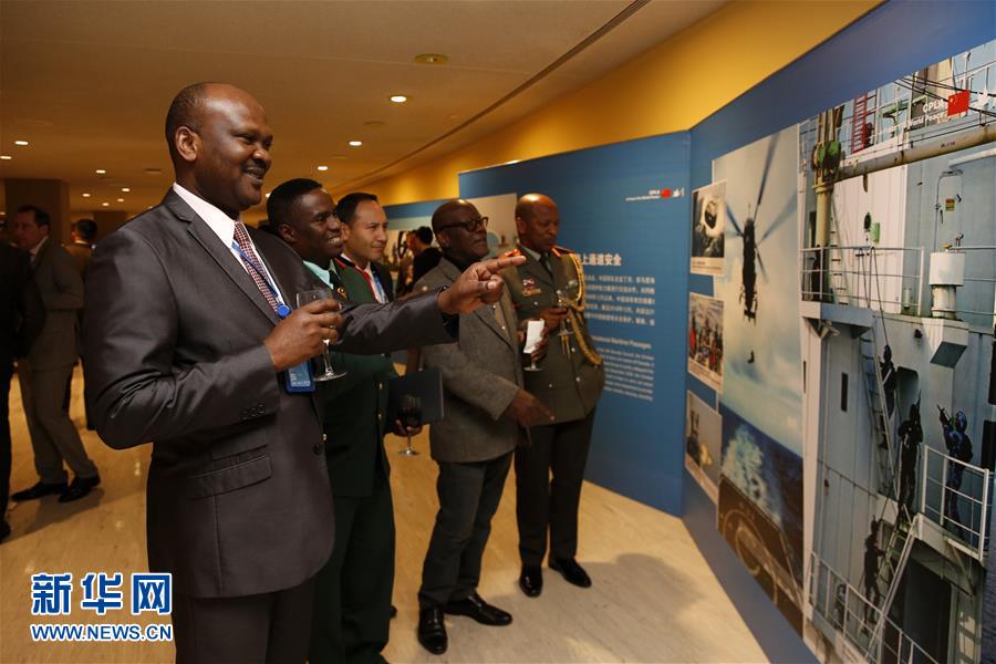 （國際&middot;圖文互動）（1）&ldquo;維護(hù)世界和平的中國軍隊&rdquo;主題展覽在聯(lián)合國總部開幕