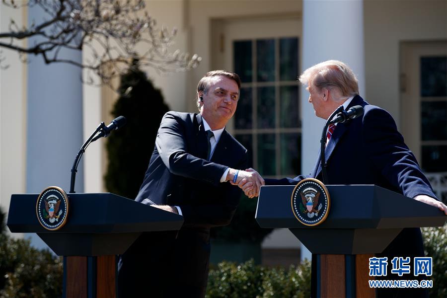 （國際）（4）特朗普稱美國有意給予巴西&ldquo;非北約主要盟國&rdquo;地位
