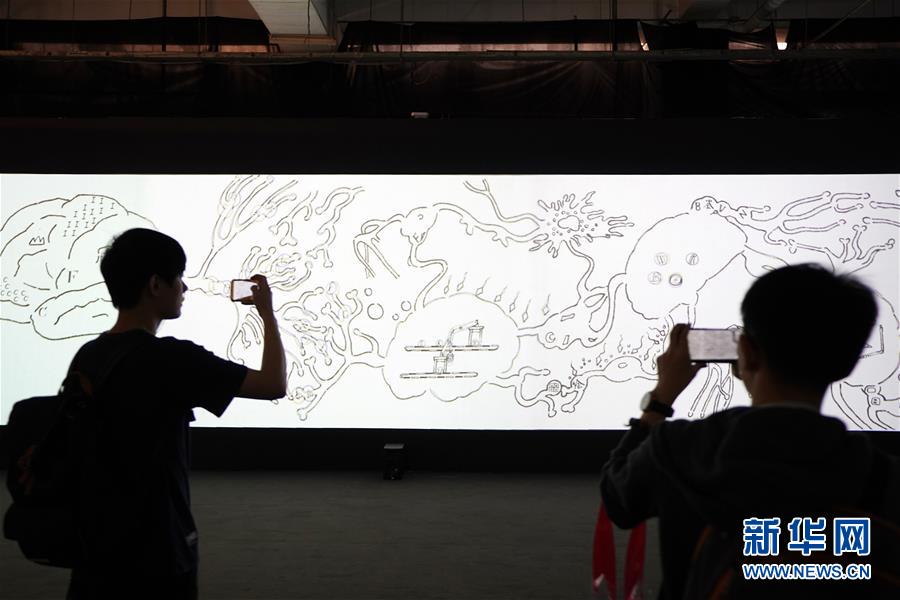 (亞洲文明對(duì)話大會(huì))(4)亞洲數(shù)字藝術(shù)展在京開(kāi)幕