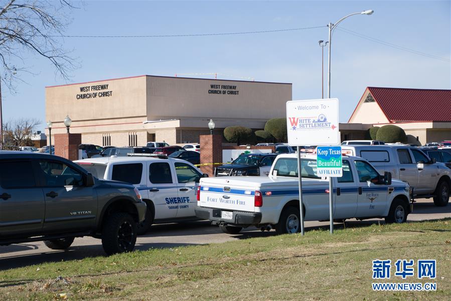 (國(guó)際)(1)美國(guó)得克薩斯州一教堂發(fā)生槍擊事件2人死亡