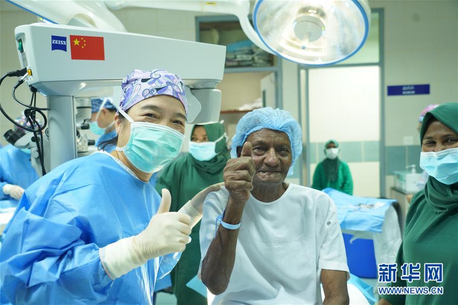 （國(guó)際&middot;圖文互動(dòng)）（2）為馬爾代夫留下一支不走的眼科醫(yī)療隊(duì)
