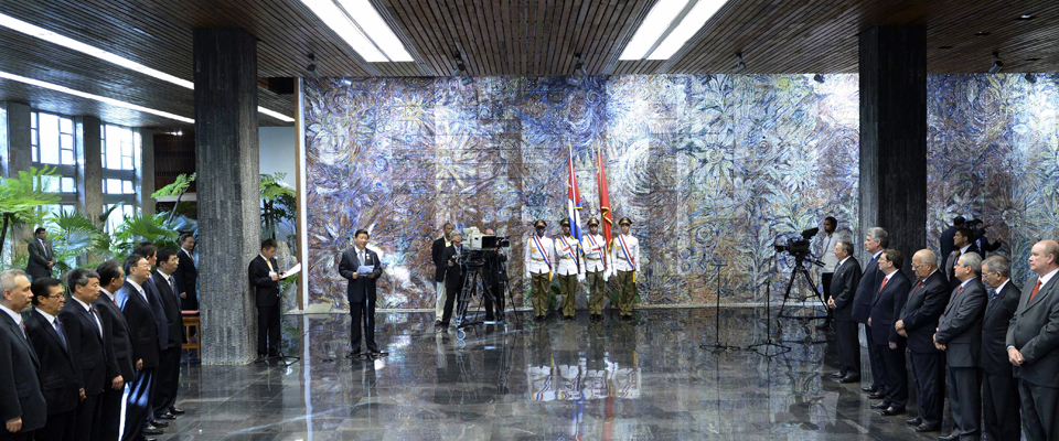 習近平接受古巴&ldquo;何塞&middot;馬蒂&rdquo;勛章