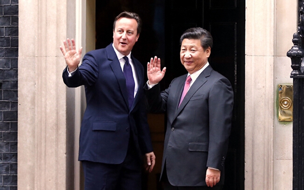 習(xí)近平同英國首相卡梅倫舉行會(huì)談