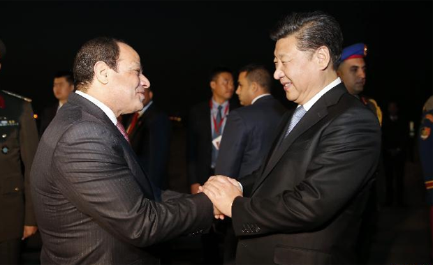 習(xí)近平抵達(dá)開羅開始對(duì)埃及進(jìn)行國(guó)事訪問