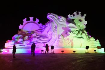 牡丹江&ldquo;雪堡&rdquo;開園迎客